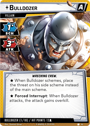 Marvel Champions : The Card Game - The Wrecking Crew Scenario Pack